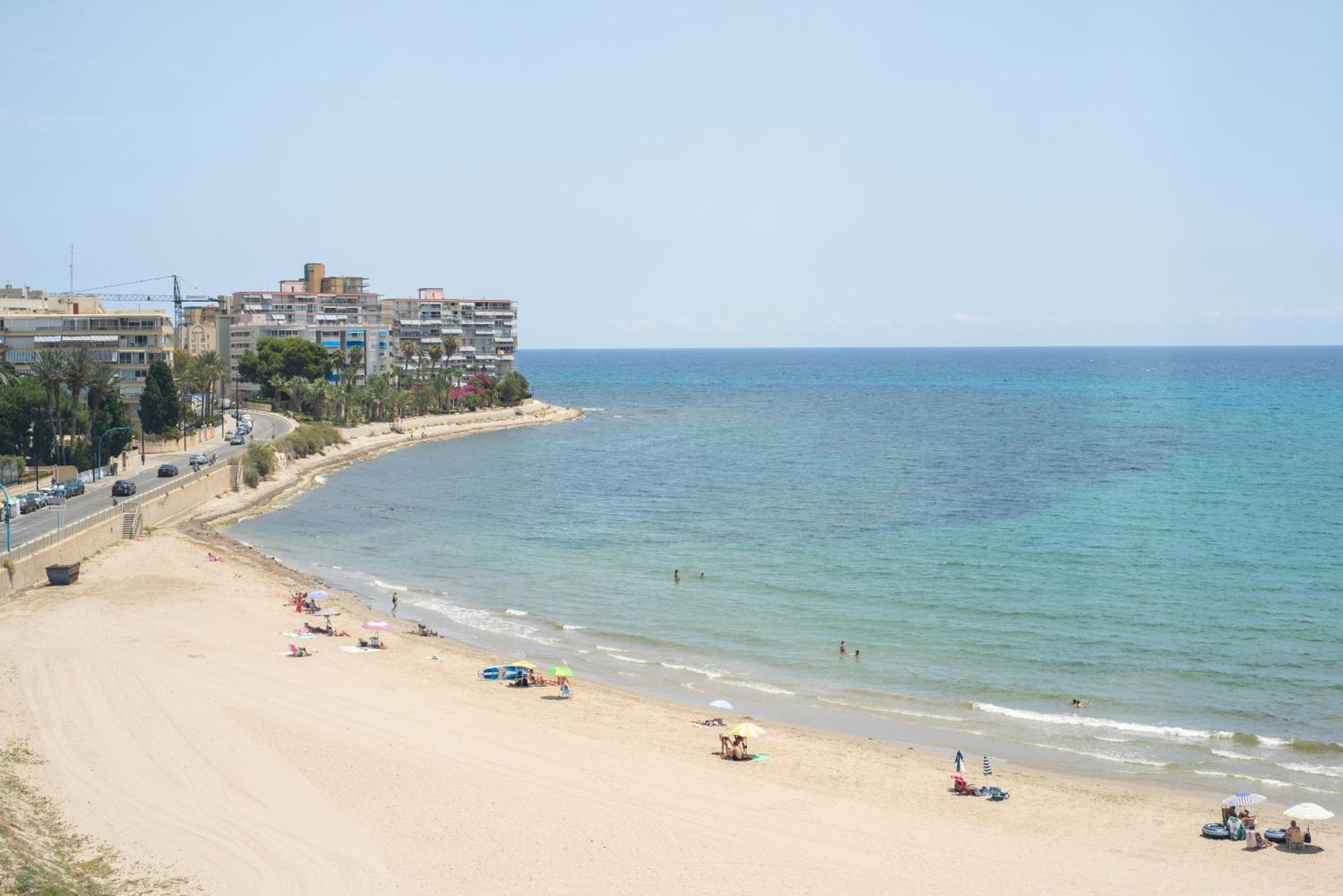 엘 캄펠로 Atico Frente Al Mar 2 Terrazas Barbacoa Y Parking Sujeto A Disponibilidad 아파트 외부 사진