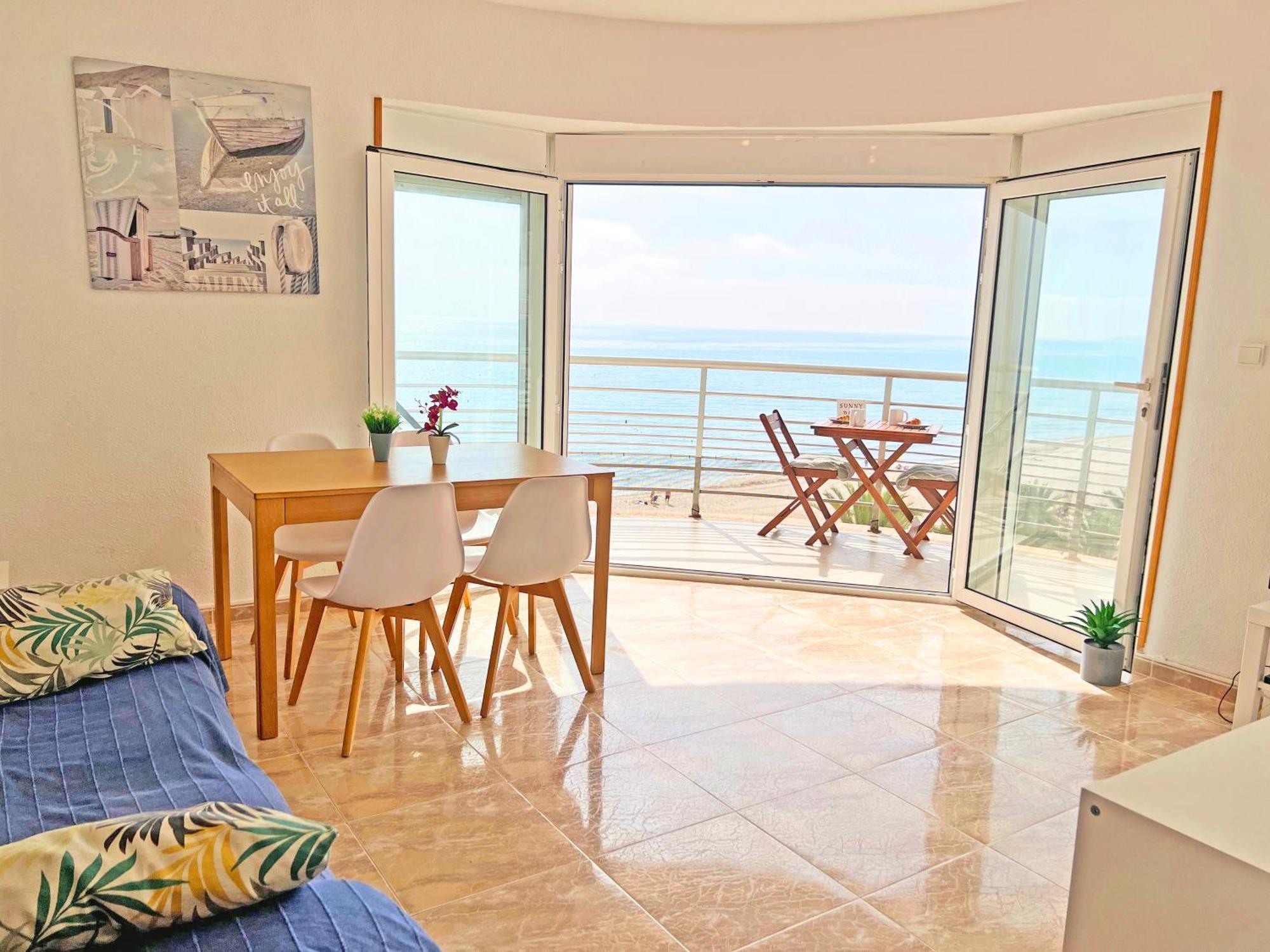 엘 캄펠로 Atico Frente Al Mar 2 Terrazas Barbacoa Y Parking Sujeto A Disponibilidad 아파트 외부 사진