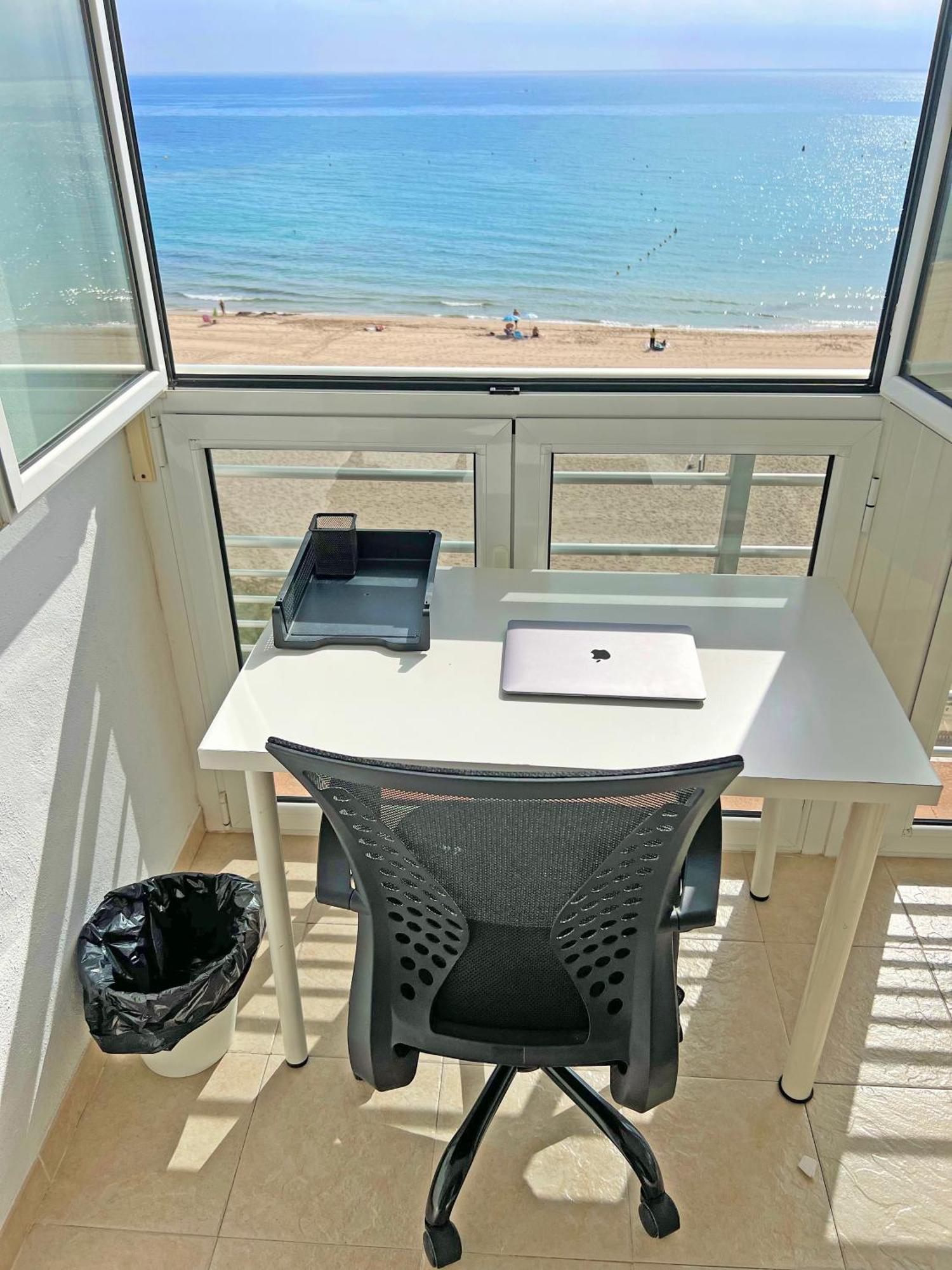 엘 캄펠로 Atico Frente Al Mar 2 Terrazas Barbacoa Y Parking Sujeto A Disponibilidad 아파트 외부 사진