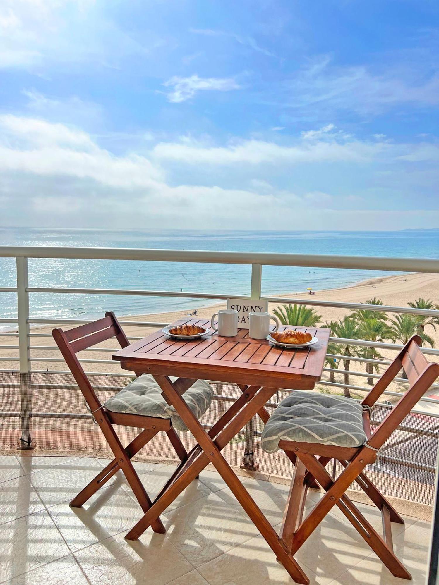 엘 캄펠로 Atico Frente Al Mar 2 Terrazas Barbacoa Y Parking Sujeto A Disponibilidad 아파트 외부 사진