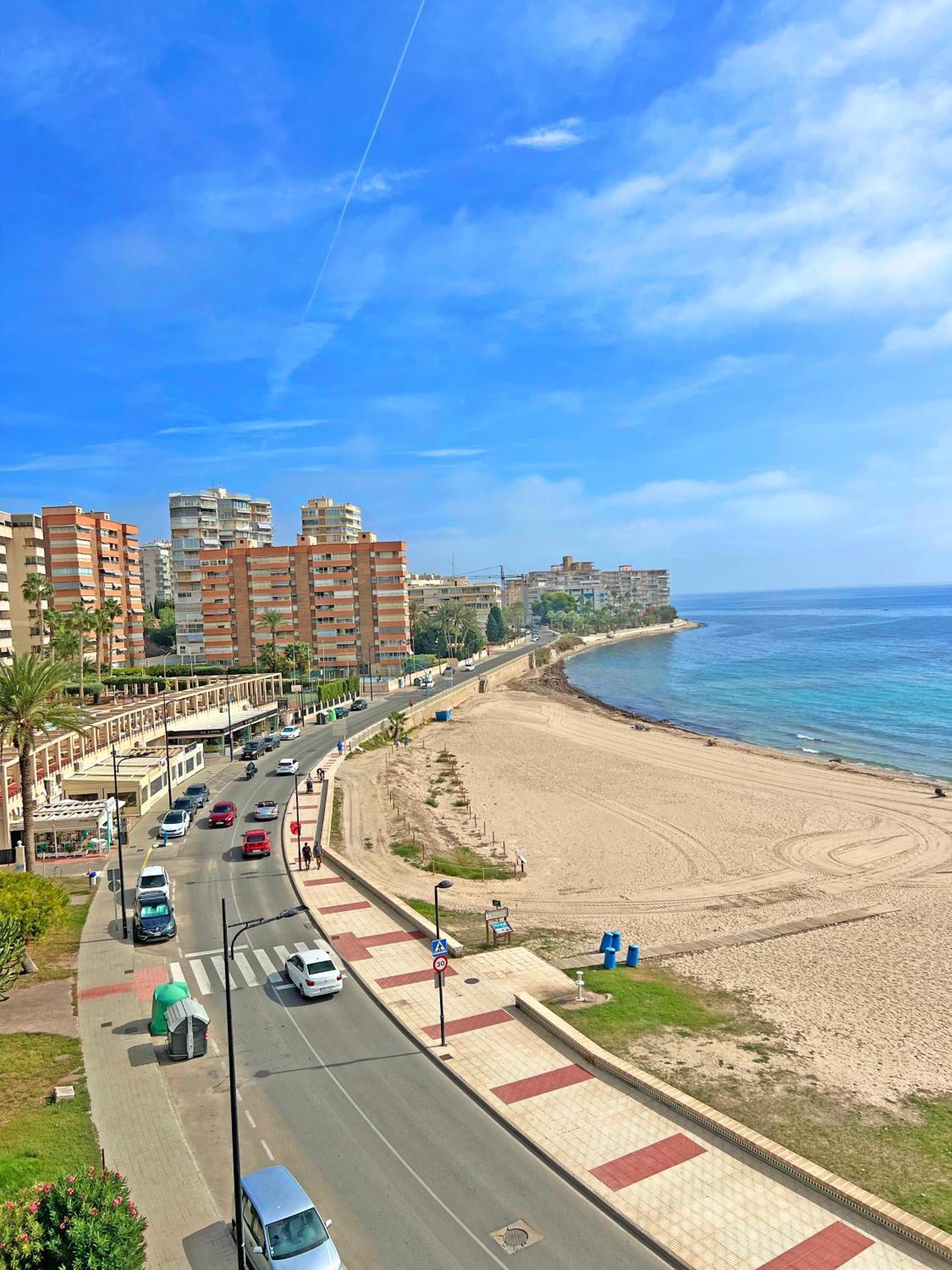 엘 캄펠로 Atico Frente Al Mar 2 Terrazas Barbacoa Y Parking Sujeto A Disponibilidad 아파트 외부 사진